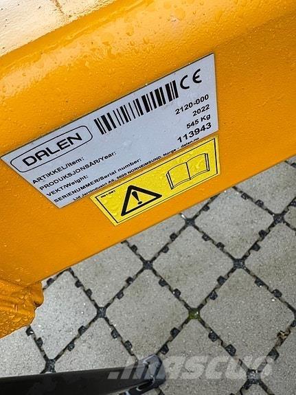 Dalen 2120 ماكينات الطرق والجليد الأخرى