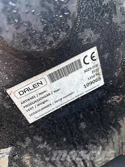 Dalen 3025 حراثات ونصول الجليد