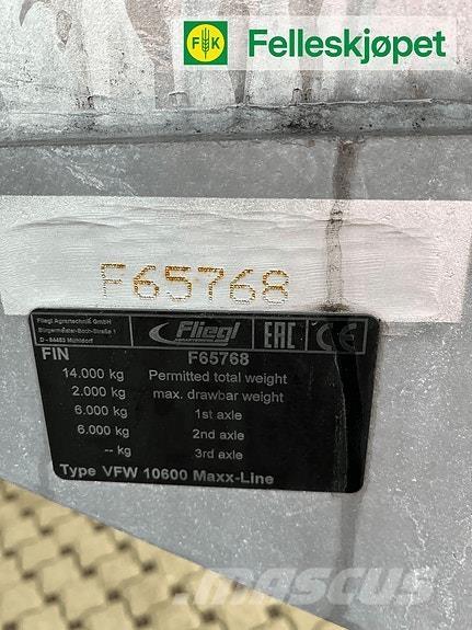 Fliegl VFW 10600 معدات فرد المواد المعدنية