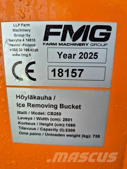 FMG CB 250 ماكينات الطرق والجليد الأخرى