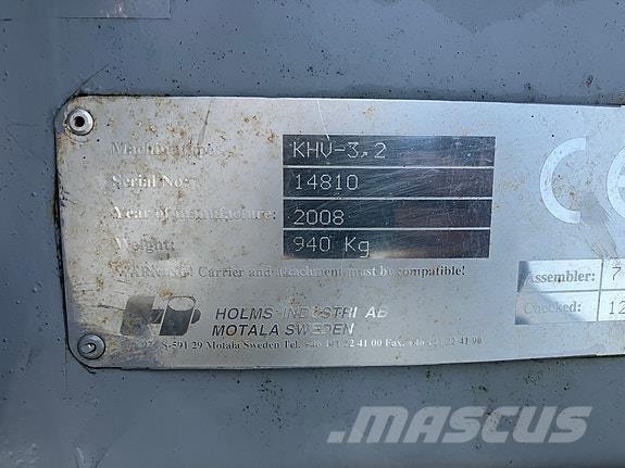 Holms KHV-3.2 حراثات ونصول الجليد