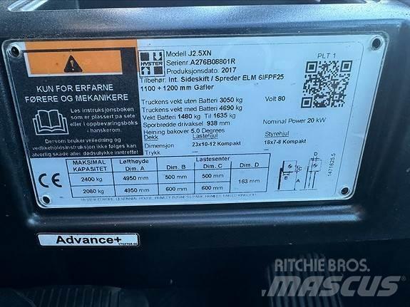 Hyster J2,5XN شاحنات الديزل