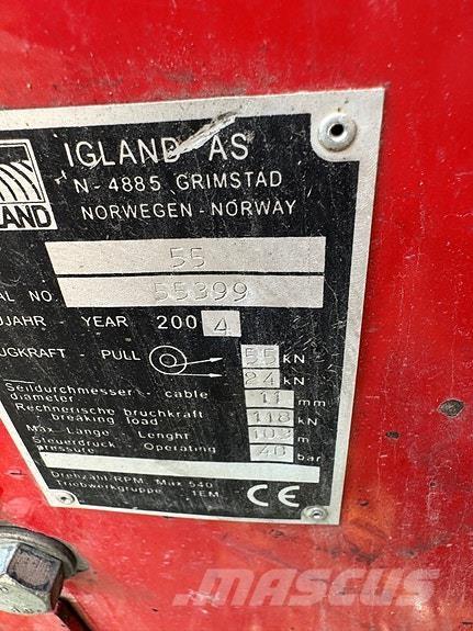 Igland 55 VINSJ معدات الحِراجة - غير ذلك