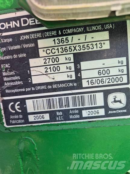 John Deere 1365 جزازات