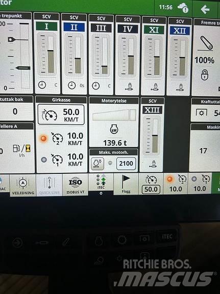 John Deere 6R 165 الجرارات