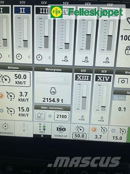 John Deere 6R 165 الجرارات