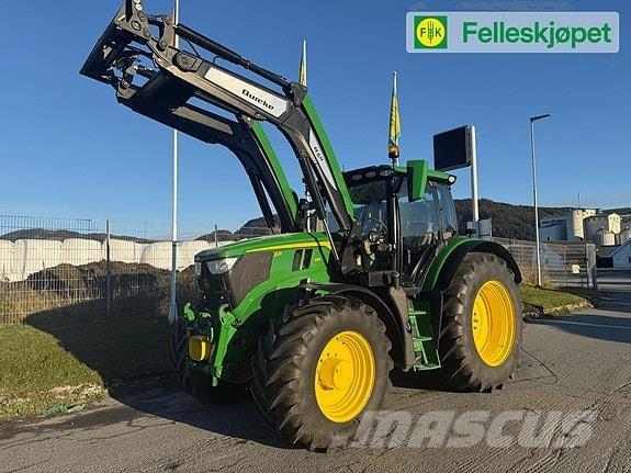 John Deere 6R185 الجرارات