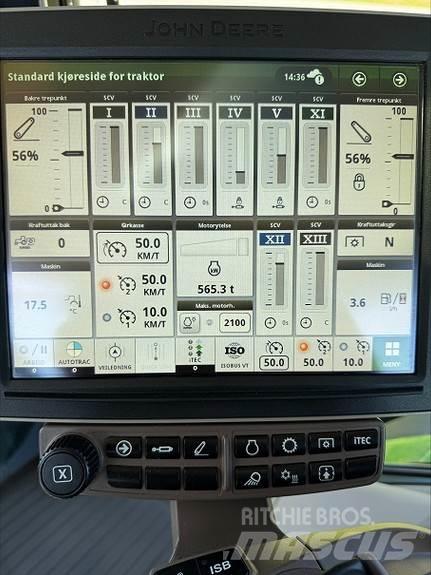 John Deere 6R215 الجرارات