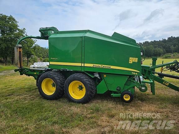 John Deere 744 محزمات مستديرة