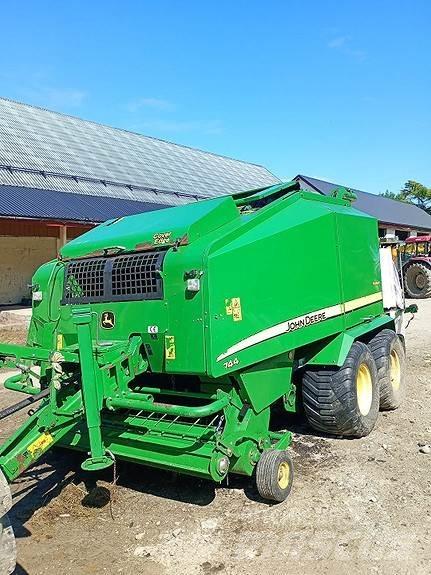 John Deere 744 محزمات مستديرة