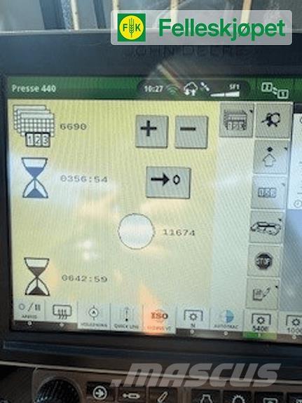 John Deere F440R محزمات مستديرة