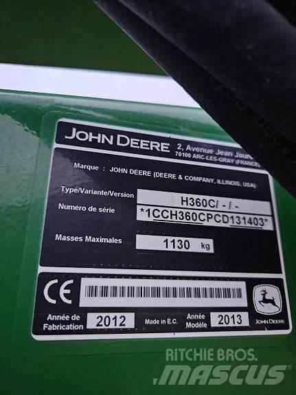 John Deere H360C ماكينات زراعية أخرى