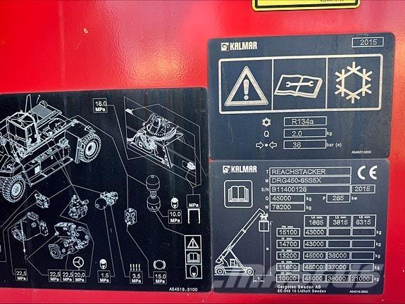 Kalmar DRG450 شاحنات الديزل