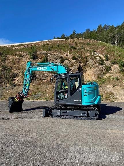 Kobelco SK75SR-7 حفارات وسط 7 طن - 12 طن