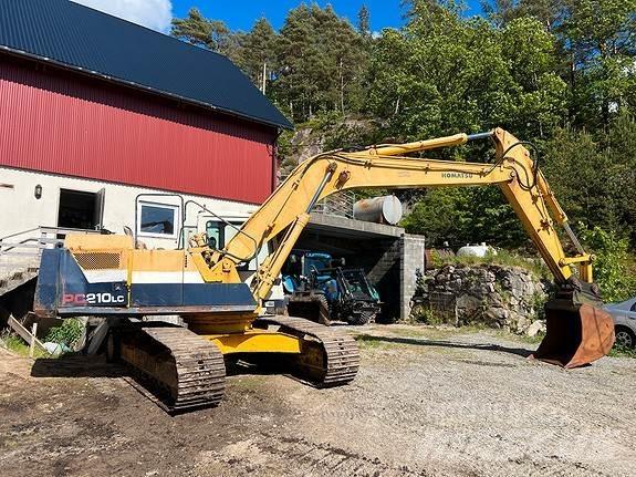 Komatsu PC 210 LC حفارات زحافة