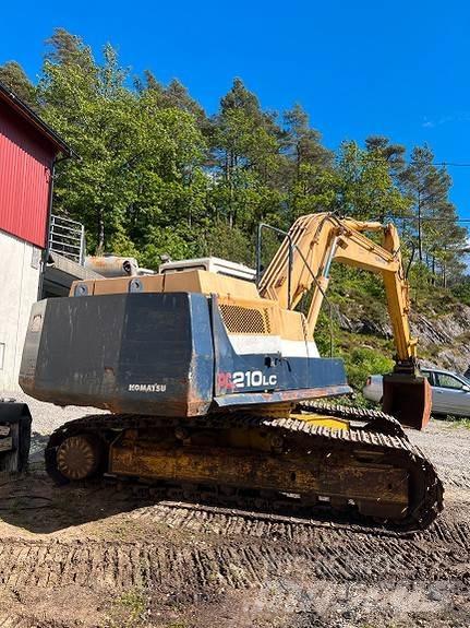 Komatsu PC 210 LC حفارات زحافة