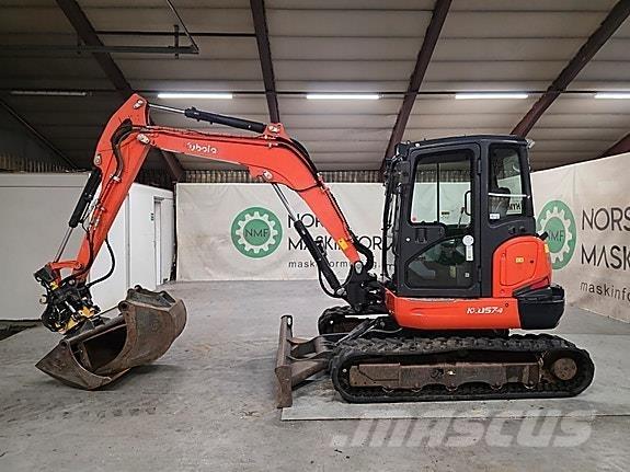 Kubota KX 057-4 حفارات صغيرة أقل من 7 طن (حفارات صغيرة)