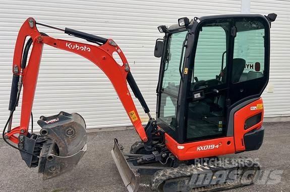 Kubota KX019-4 حفارات صغيرة أقل من 7 طن (حفارات صغيرة)