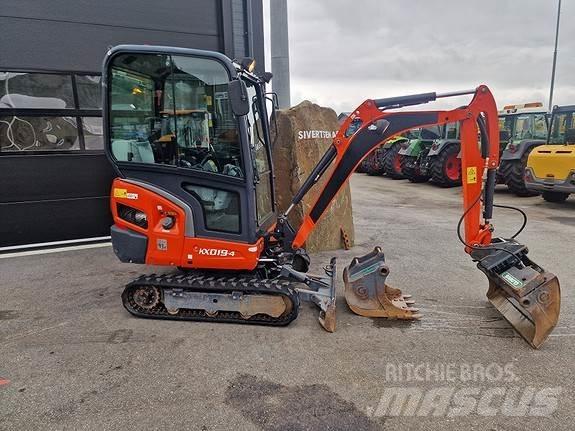 Kubota KX019-4 حفارات صغيرة أقل من 7 طن (حفارات صغيرة)