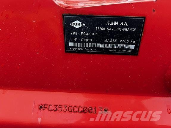 Kuhn FC353 GC جزازات