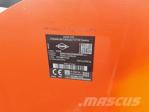 Kuhn FC3561TCD معدات أخرى لحصاد العلف