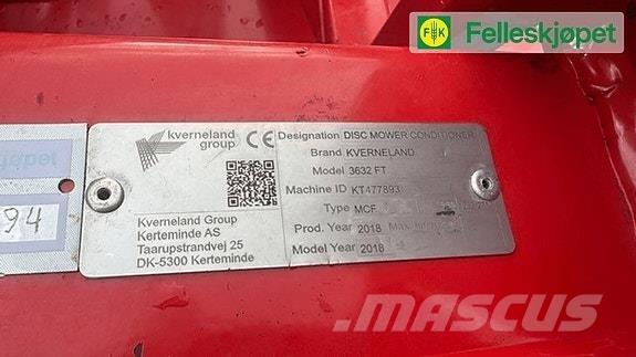 Kverneland 3632FT معدات أخرى لحصاد العلف