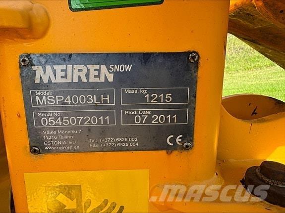 Meiren MSP4003LH حراثات ونصول الجليد