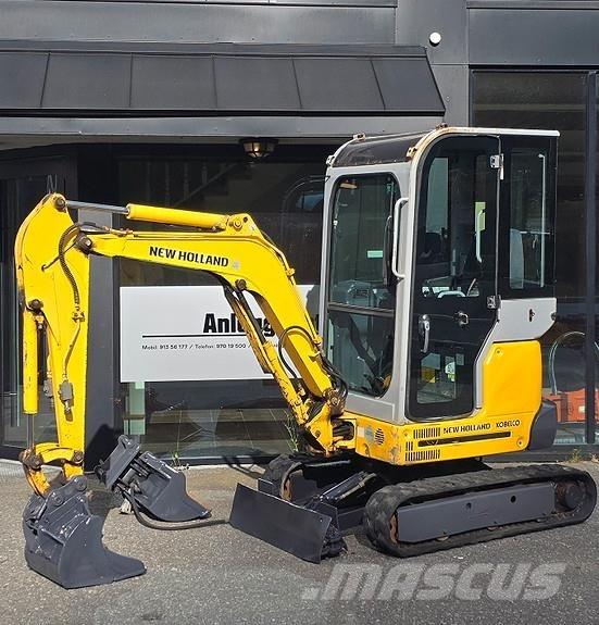 New Holland E18SR حفارات صغيرة أقل من 7 طن (حفارات صغيرة)