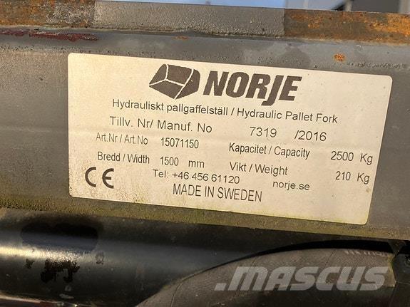 Norje 2500 kg ماكينات زراعية أخرى