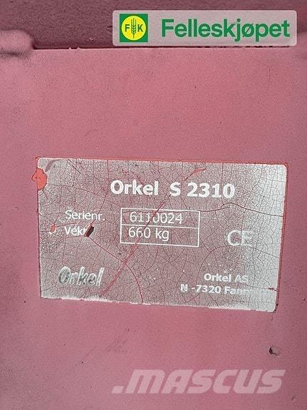 Orkel S 2310 قاذفات الجليد