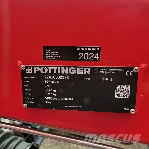 Pöttinger TOP 882C محشات