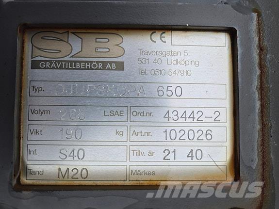 SB graveskuffe S40 مكونات أخرى