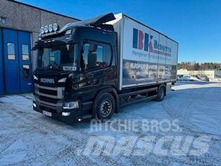 Scania P250B4X2NB شاحنات ذات هيكل صندوقي