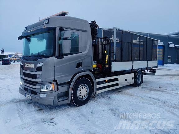 Scania P280 4X2 شاحنات الرافعات
