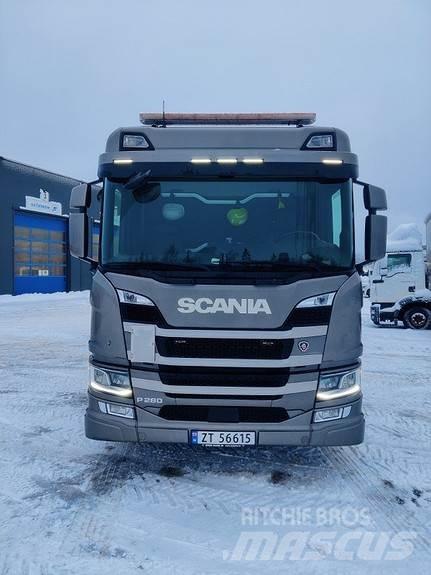 Scania P280 4X2 شاحنات الرافعات