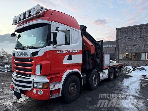 Scania R560 شاحنات الرافعات