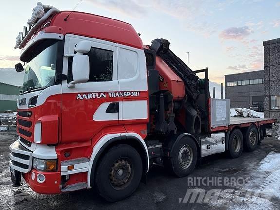 Scania R560 شاحنات الرافعات