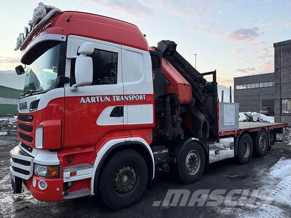 Scania R560 شاحنات الرافعات