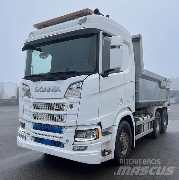 Scania R580 6x4 شاحنات قلابة