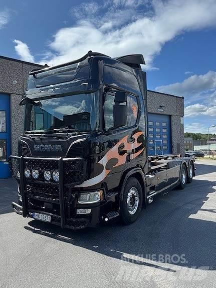 Scania R580LB6X4Nb شاحنات قابلة للفك