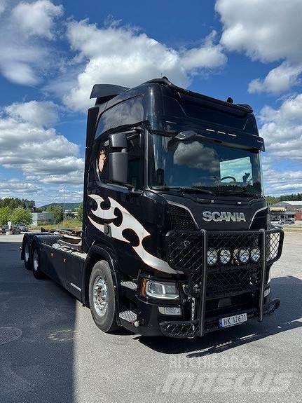 Scania R580LB6X4Nb شاحنات قابلة للفك