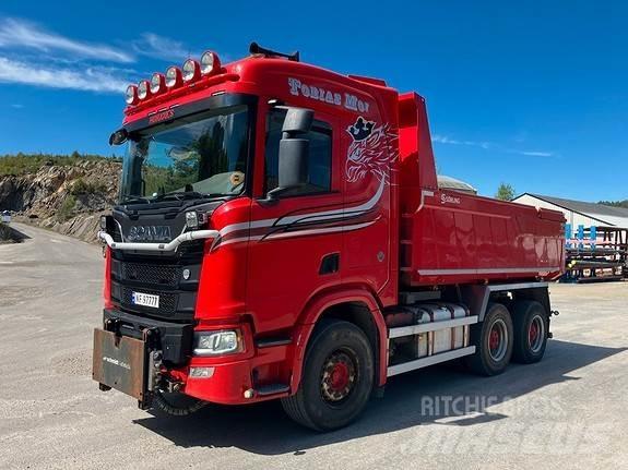 Scania R650 شاحنات قلابة