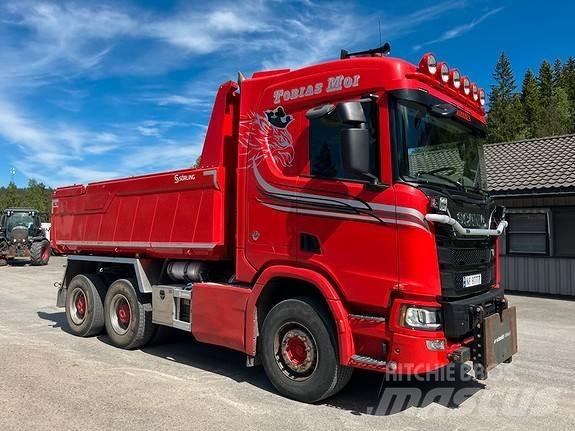 Scania R650 شاحنات قلابة