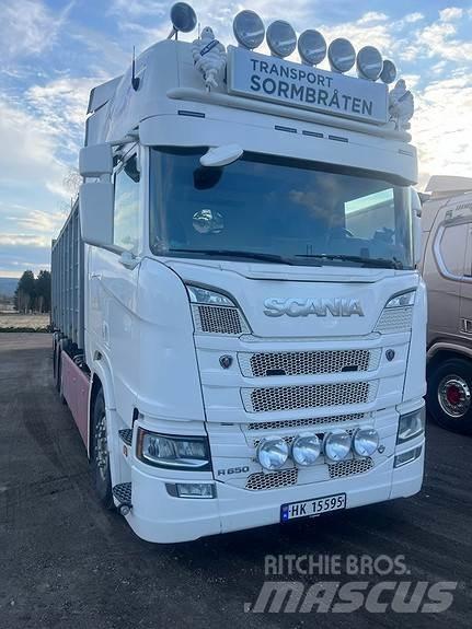 Scania R650B6X2NB شاحنات قابلة للفك