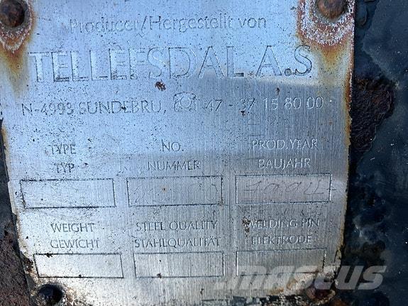 Tellefsdal K3000P حراثات ونصول الجليد