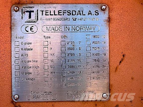 Tellefsdal U-4300 ماكينات الطرق والجليد الأخرى