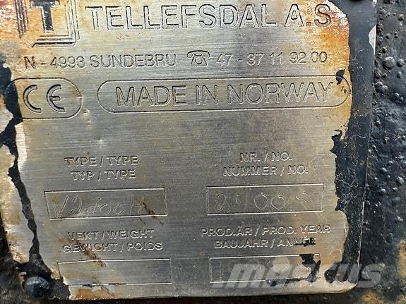 Tellefsdal V-2700 ماكينات الطرق والجليد الأخرى