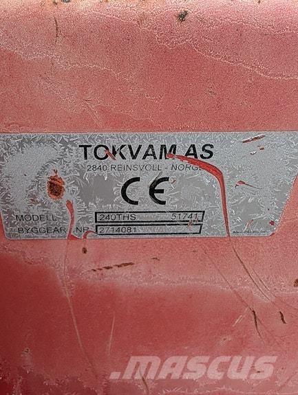 Tokvam 240 ths ماكينات الطرق والجليد الأخرى