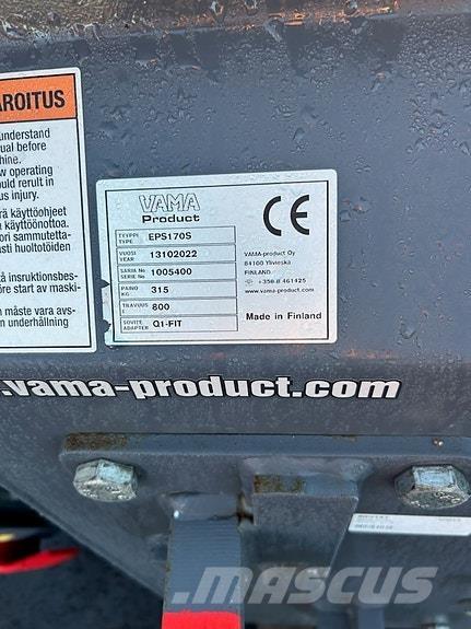 Vama 1,7 meter ماكينات الطرق والجليد الأخرى