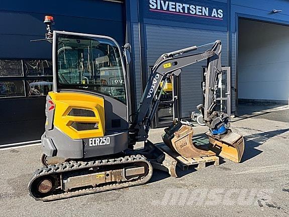 Volvo Ecr25D حفارات صغيرة أقل من 7 طن (حفارات صغيرة)